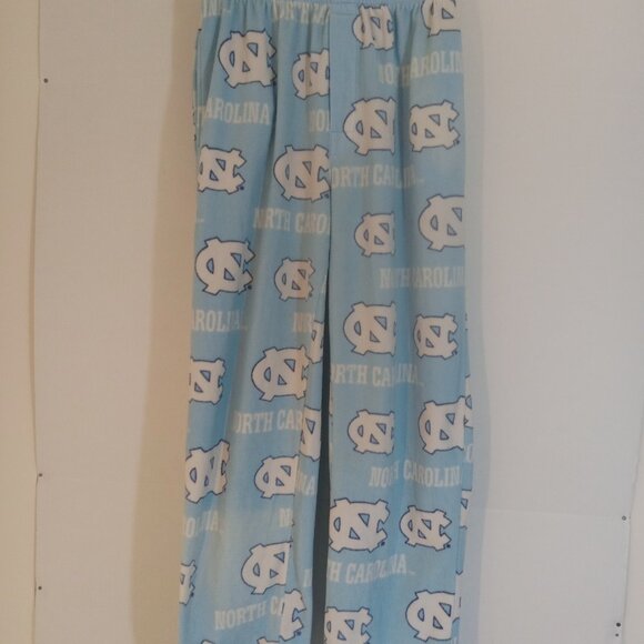 Concepts Sport Pajama Pant Boys Size Small Blue White Carolina Tarheels - Picture 2 of 5